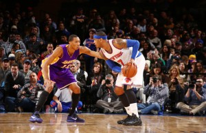 Sieggarant der Knicks: Carmelo Anthony (Foto: Getty Images)