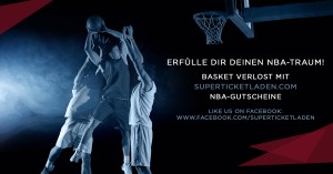 Sichere dir deine Karten für ein NBA-Spiel!