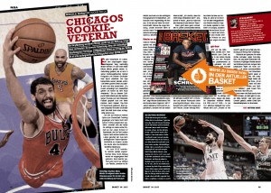 Das Portrait über Nikola Mirotic aus der aktuellen BASKET 4/2015.