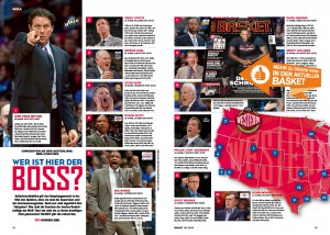 Wie sind die NBA-coaches an ihren Job gekommen? Die Antworten gibt’s in BASKET 4/2015.