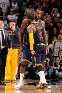 Gemeinsam erzielten Kyrie und LeBron 88 Punkte! (Foto: Getty Images)