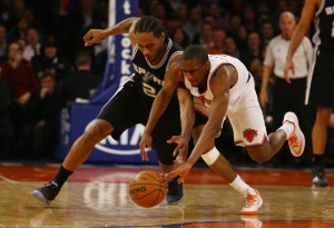 Kawhi Leonard und die Spurs strauchelten gegen die Knicks (Foto: Getty Images)