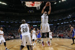 Anthony Davis erzielte sein 39. Double-Double (29 Pkt., 10 Reb.) der Saison (Foto: Getty Images)