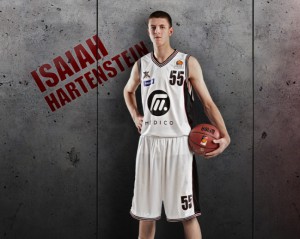 Isaiah Hartenstein ist aktuell in Quakenbrück aktiv. (Foto: Artland Dragons)
