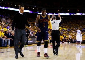 Musste verletzt das Feld verlassen: Kyrie Irving (Foto: Getty Images)