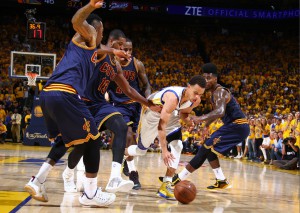 Steph Curry fand überhaupt nicht seinen Rhythmus! (Foto: Getty Images)