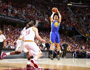 Klay Thompson fand während der Serie keinen Wurfrhythmus (Foto: Getty Images)