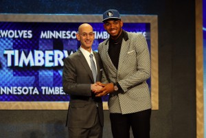 Karl-Anthony Towns ist der Number-1-Pick 2015 (Foto: Getty Images)