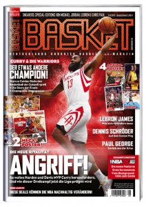 Cover 2 von BASKET 7-8/2015: James Harden