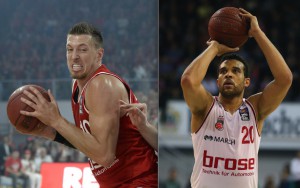Daniel Theis und Elias Harris drohen für die EM auszufallen (Fotos: Getty Images)
