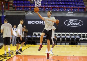 Pau Gasol beim Training im Rahmen des Africa Game (Foto: Getty Images)