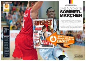 Das EM-Special aus der aktuellen BASKET 9-10/2015 (Foto: Getty Images)
