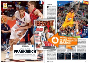 Die Analyse zu den Favoriten auf den EM-Titel in BASKET 9-10/2015.