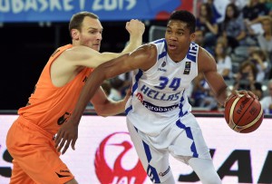 Antetokounmpo und seine Griechen bisher noch ohne Niederlage. (Foto: Getty Images)