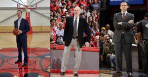 Fred Hoiber, Gregg Popovich und David Blatt (Fotos: Getty Images)