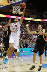 Nemanja Bjelica, der 2015/16 für die Minnesota Timberwolves spielt, war gegen Deutschland Serbiens Matchwinner. Foto: Getty Images