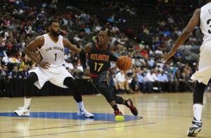 Dennis Schröder war bester Hawks-Scorer (Foto: Getty Images)