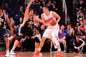 Gegen Phoenix kam Tibor in der Preseason zehn Minuten zum Einsatz (Foto: Getty Images)