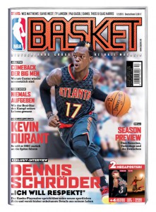 BASKET 12/2015 liegt ab Mittwoch, den 11.11., überall im Handel.