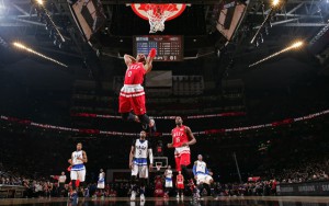 Russell Westbrook begeisterte mit vielen Highlights und wurde erneut MVP. Foto: getty images