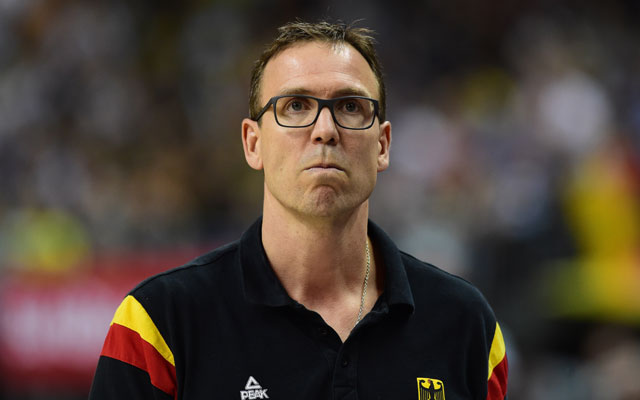Chris Fleming als Coach der deutschen Basketball-Nationalmannschaft.
