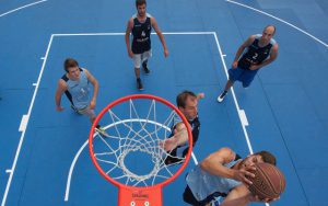 Beim 3 gegen 3 geht es um Tempo, Taktik und Zusammenspiel. Foto: getty images