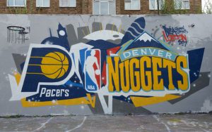 Das passende Graffiti zum Global Game in London. Foto: getty images