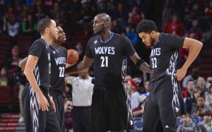 Kevin Garnett war zuletzt meist nur noch als Mentor gefragt (Foto: Getty Images).