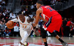 Dennis Schröder erzielte 14 Punkte gegen die Washington Wizards (Foto: Getty Images).