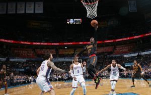Dennis Schröder überzeugte mit 31 Punkten und acht Assists gegen OKC (Foto: Getty Images).