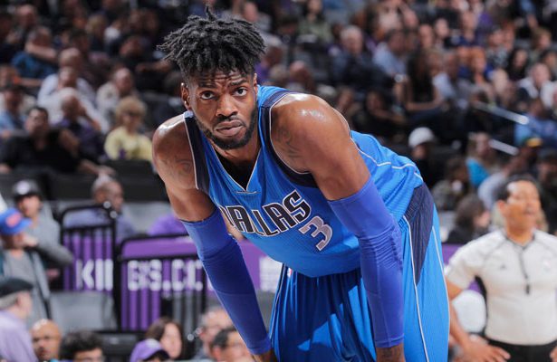 Nerlens Noel während eines NBA-Spiels mit den Dallas Mavericks.