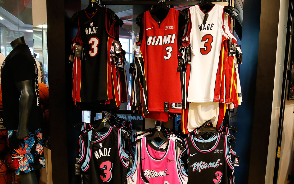 Die beliebtesten Jerseys der NBA