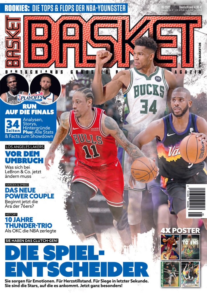 BASKET 05/22 ist jetzt im Zeitschriftenhandel erhältlich