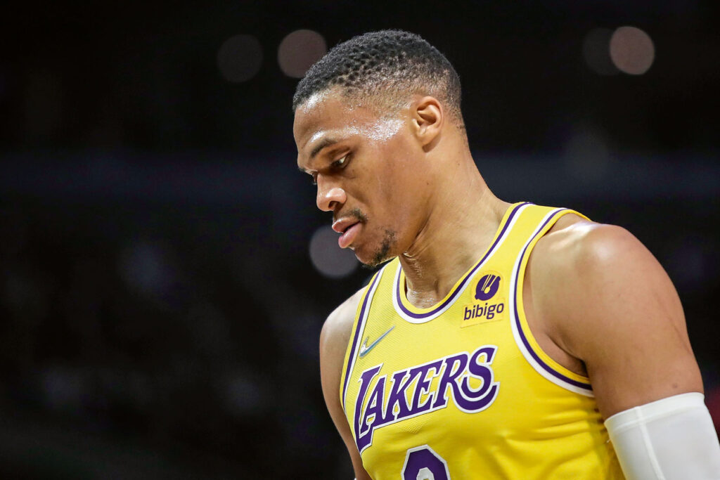 Russel Westbrook: Der Guard wird allzu häufig als Sündenbock für die sportliche Krise der Lakers angesehen.